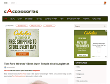 Tablet Screenshot of caccessories.com